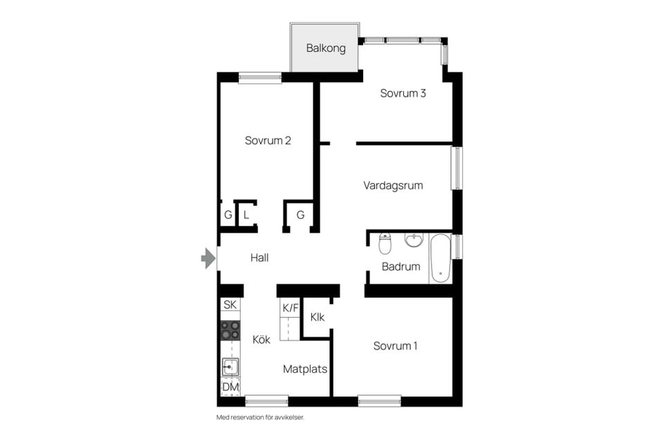 Bostadsrätt, Cirkelvägen 10, Gubbängen, Stockholm