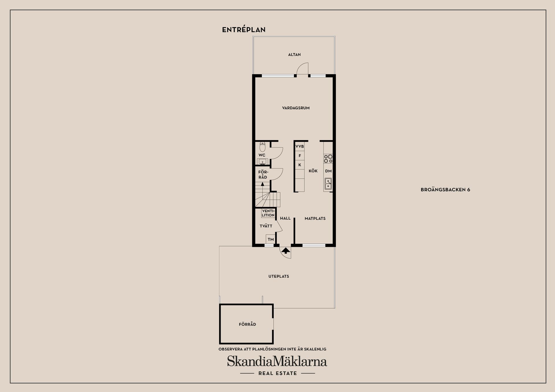 Radhus, Broängsbacken 6, Tumba - Broängen, Botkyrka