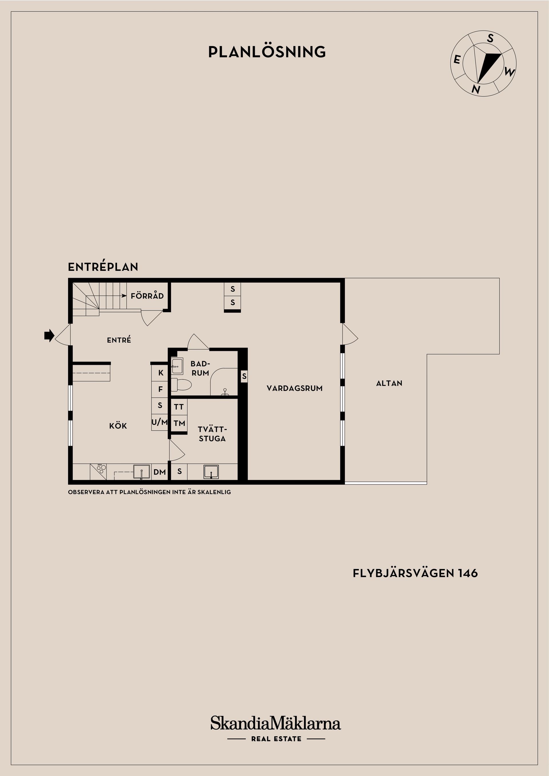 Bostadsrätt, Flybjärsvägen 146, Påarp, Helsingborg