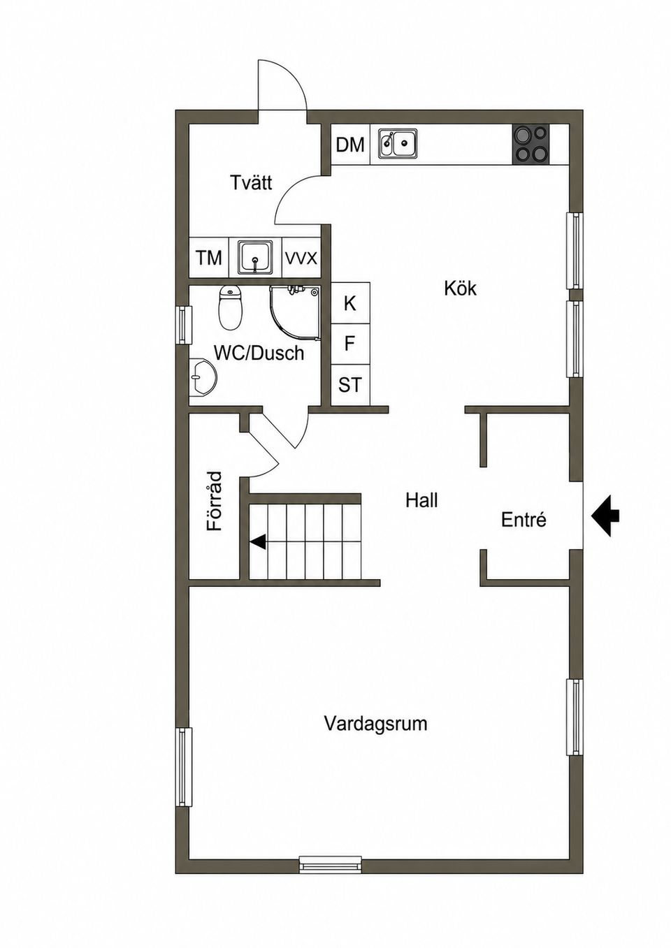 Bostadsrätt, Arons Eriks väg 10, Skräddarbacken, Borlänge