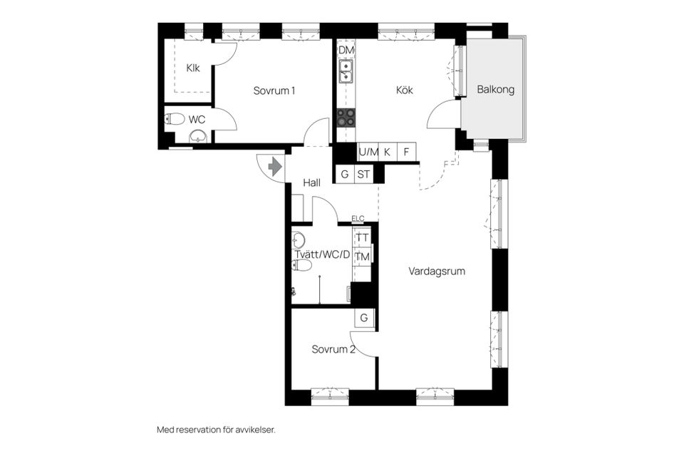 Bostadsrätt, Prästgatan 19, Norra Luthagen, Uppsala