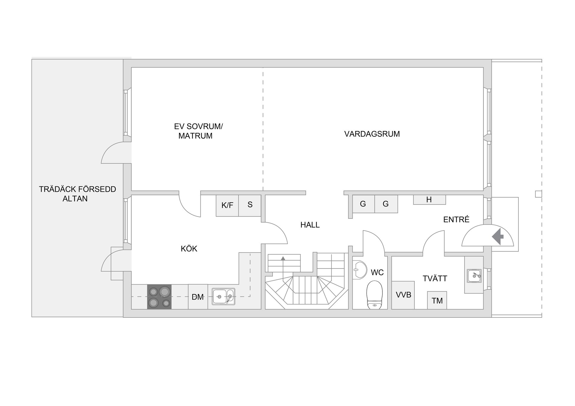 Villa, Radhus, Andebodavägen 325, Viksjö, Järfälla