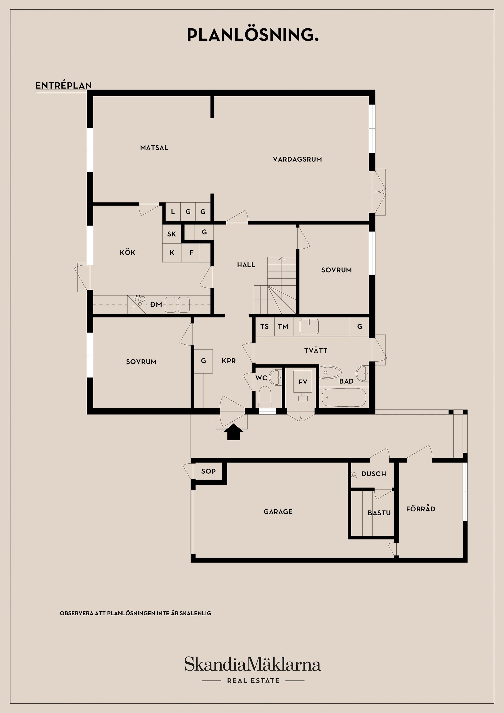 Villa, Allévägen 55, Rotebro, Sollentuna