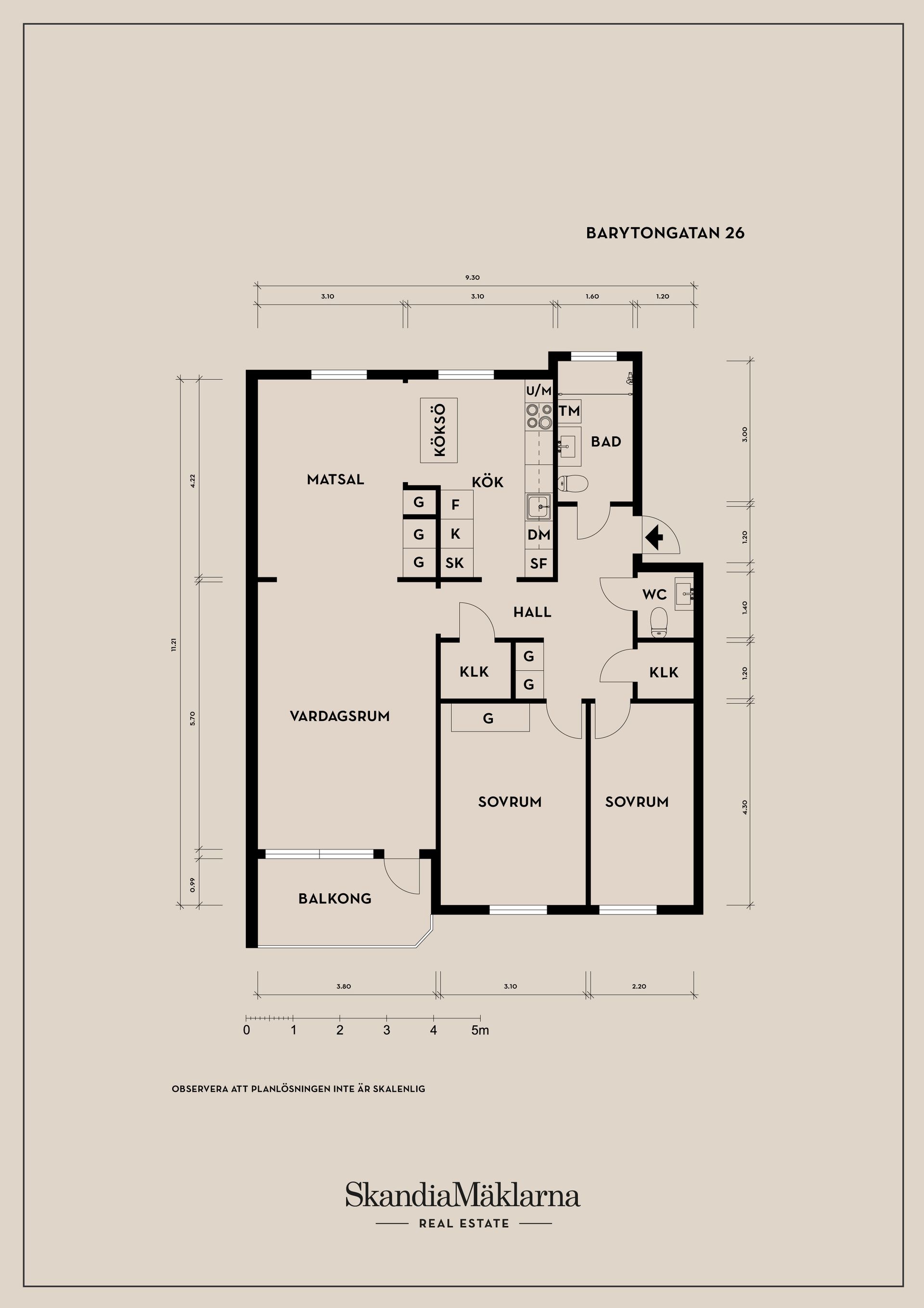 Bostadsrätt, Barytongatan 26, Kaverös, Göteborg