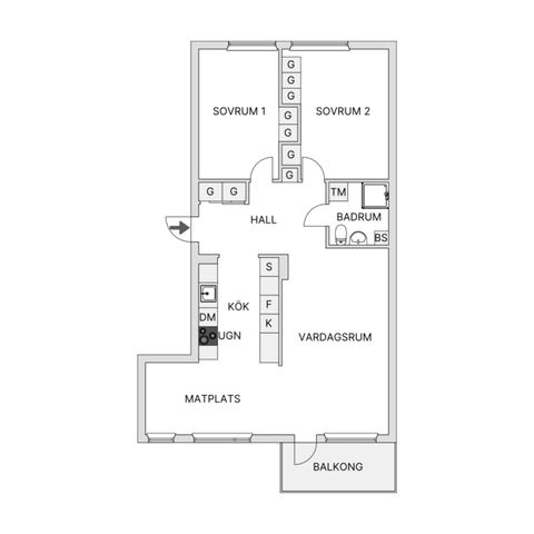 Bostadsrätt, Lammholmsbacken 181, Vårby Gård, Huddinge
