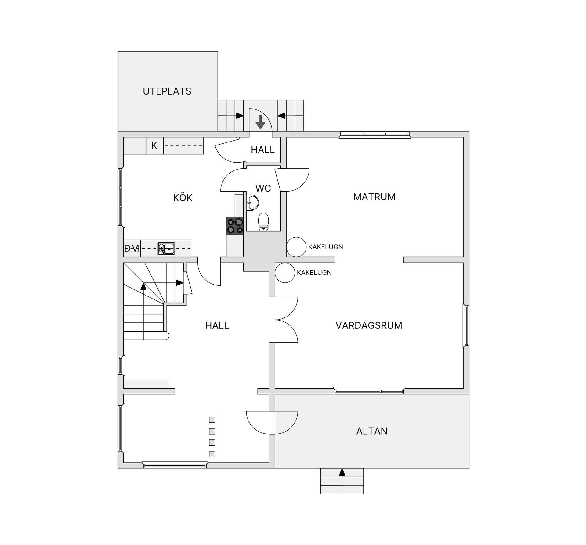 Villa, Sonetorpsgatan 8, Hässleholm - Fredentorp, Hässleholm