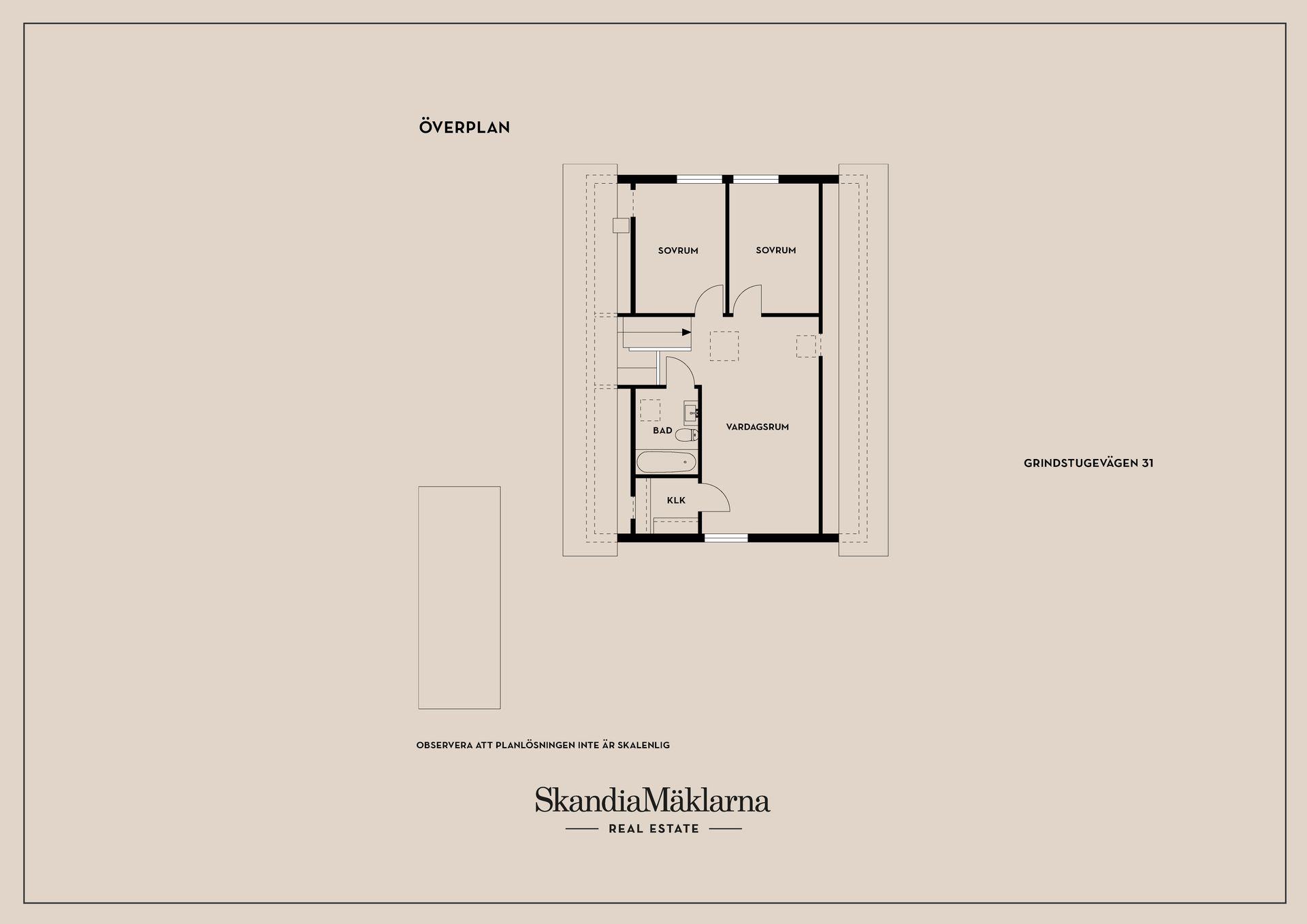 Radhus, Grindstugevägen 31, Blästad, Linköping