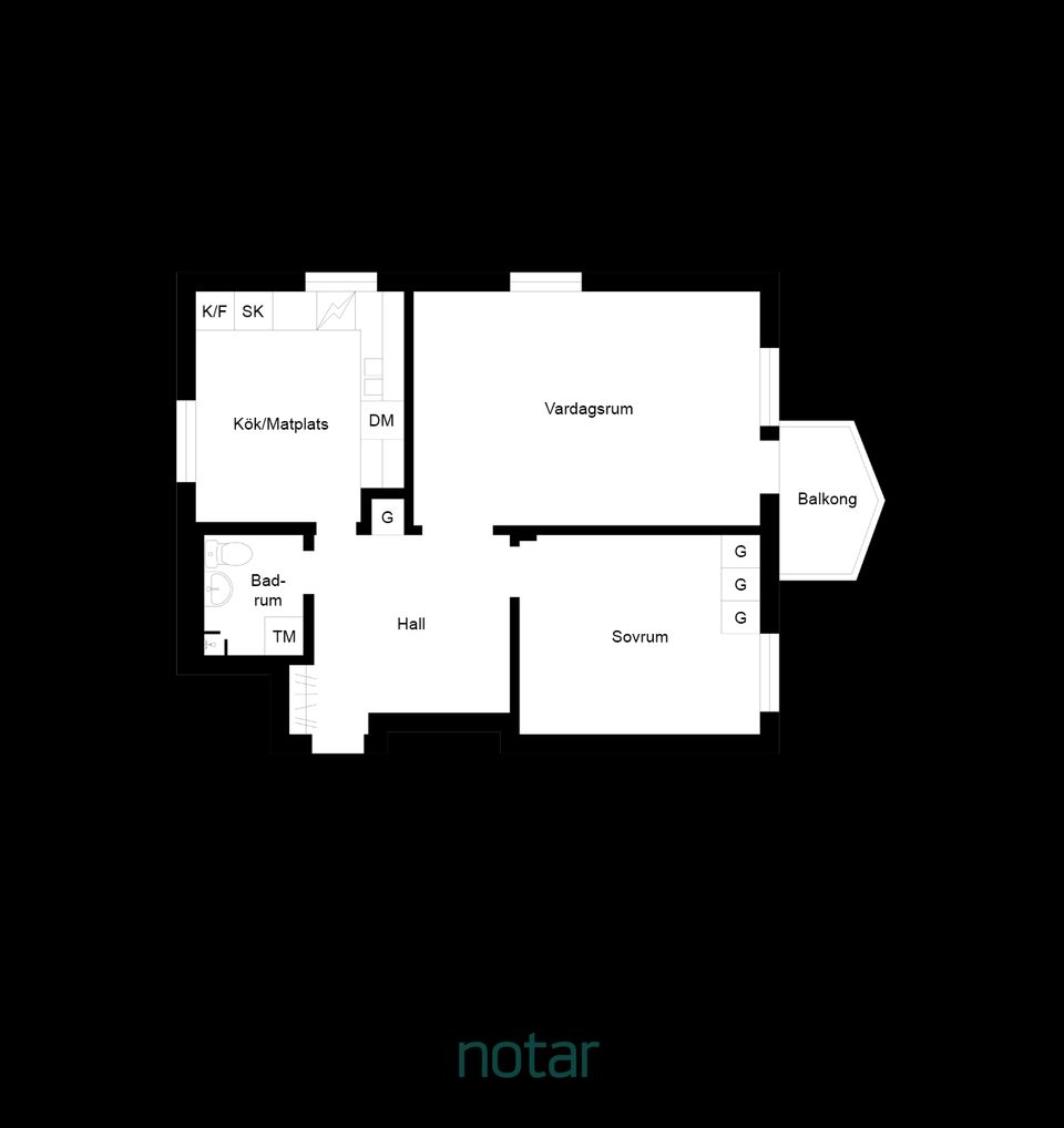 Bostadsrätt, Krondikesvägen 22, Blomängen/Tegelplan, Östersund
