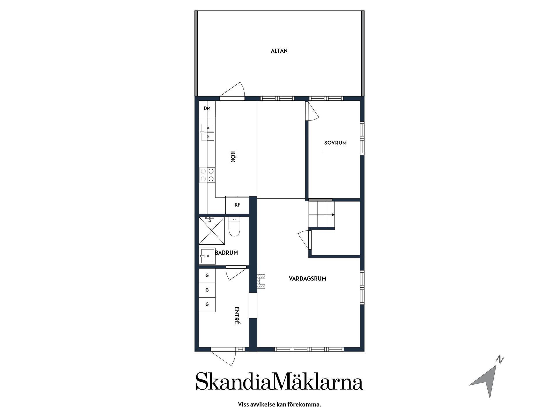 Radhus, Jägarbacken 52A, Marielundsviken, Strängnäs