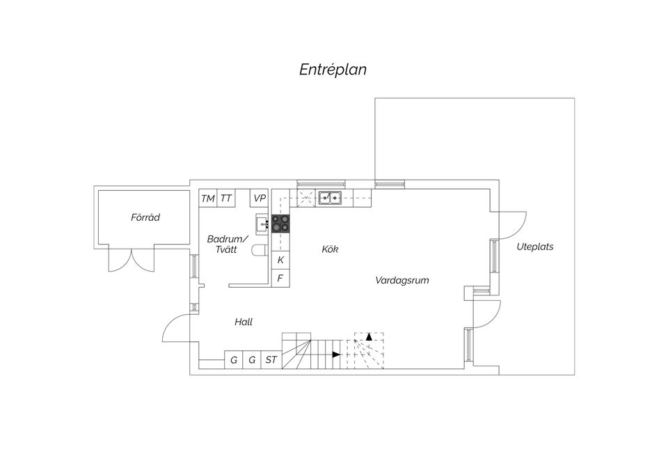 Bostadsrätt, Radhus, Flemings väg 21D, Malmbryggshagen, Nyköping