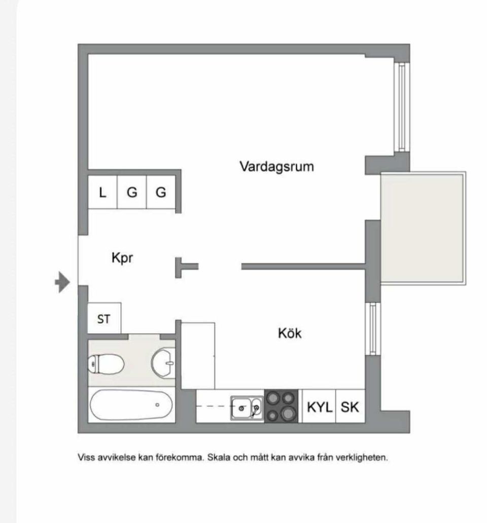 Bostadsrätt, Holmgårdsvägen 4, 4 tr. , Täby Kyrkby, Stockholm