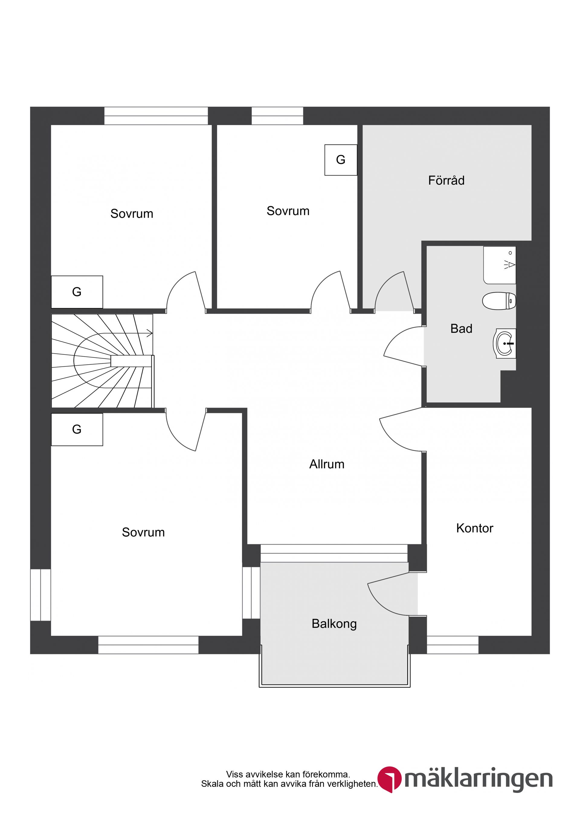 Bostadsrätt, Majorsvägen 7A, Barkarbystaden, Järfälla