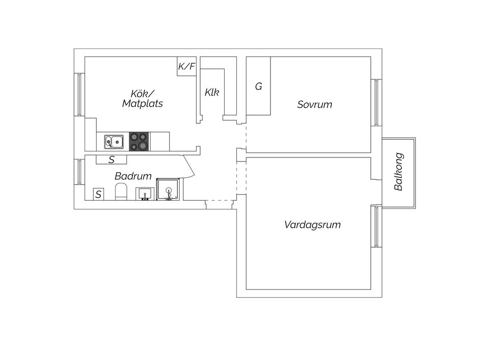 Bostadsrätt, Bryggaregatan 22C, Väster, Lund