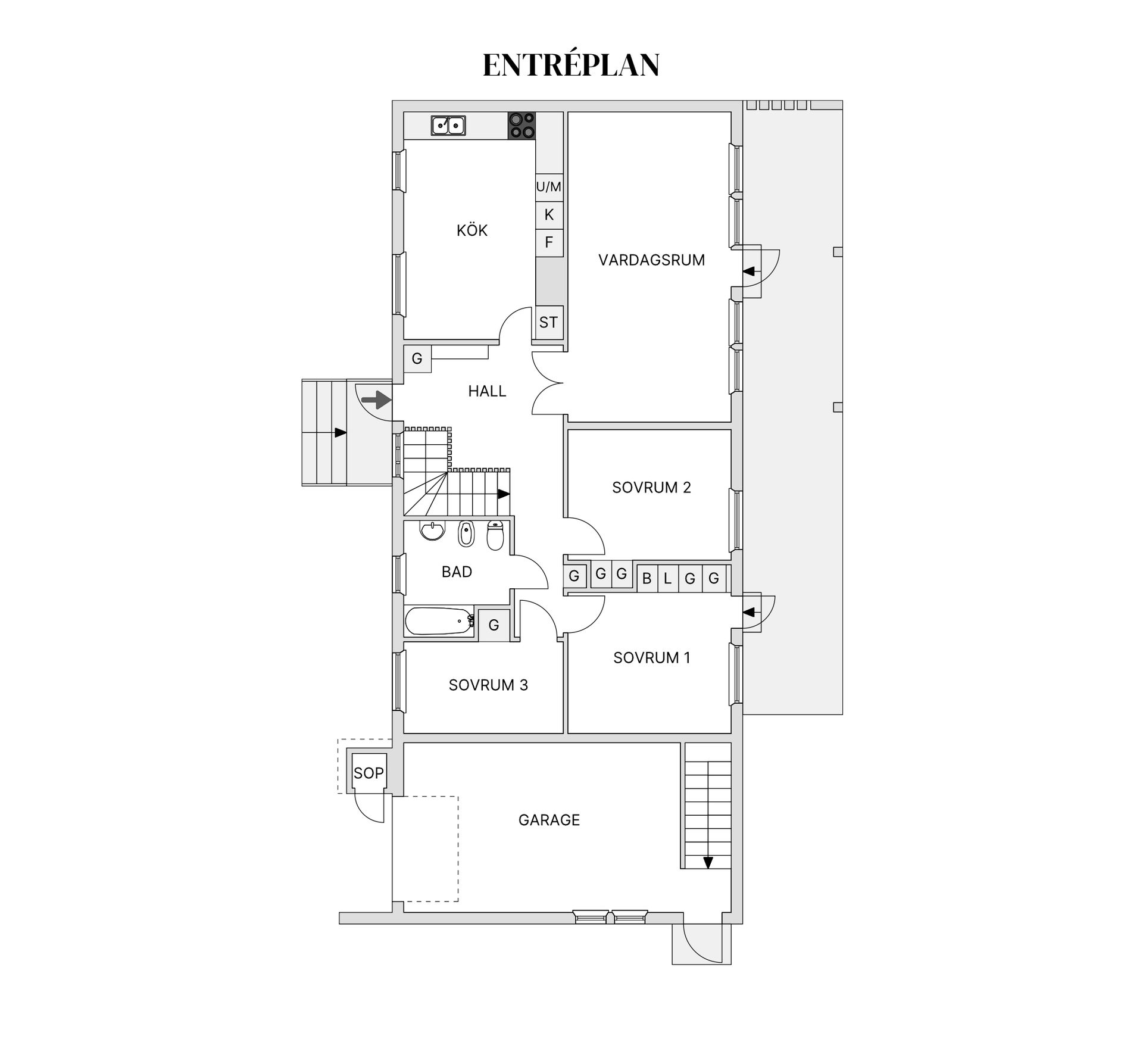 Villa, Ekgatan 31, Ryssby, Ljungby