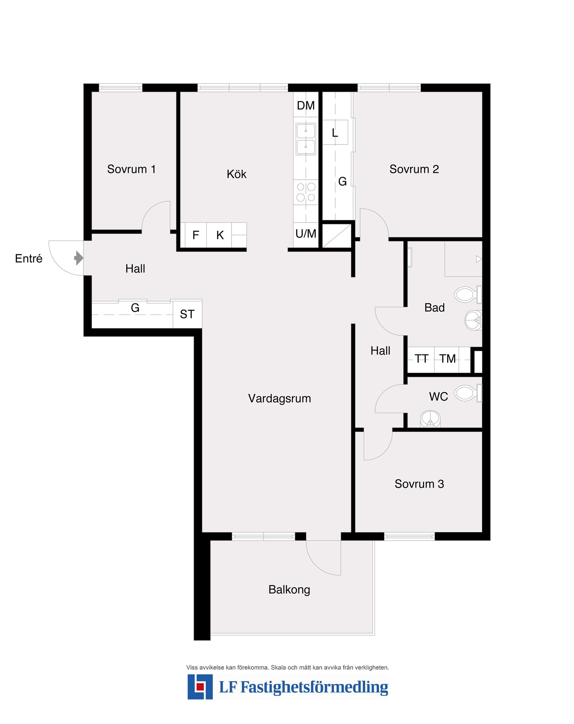 Bostadsrätt, Tegelvägen 1B, Centralt, Upplands Väsby