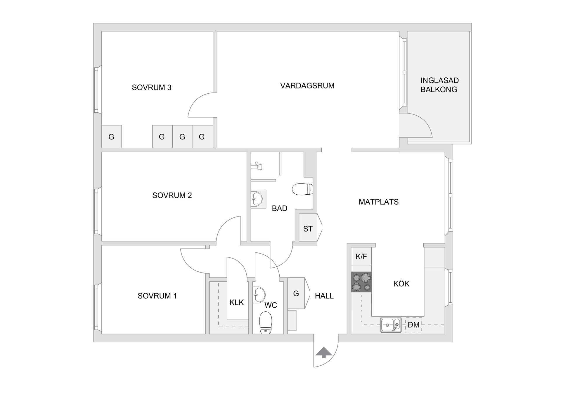 Bostadsrätt, Aspnäsvägen 32, Jakobsberg, Järfälla