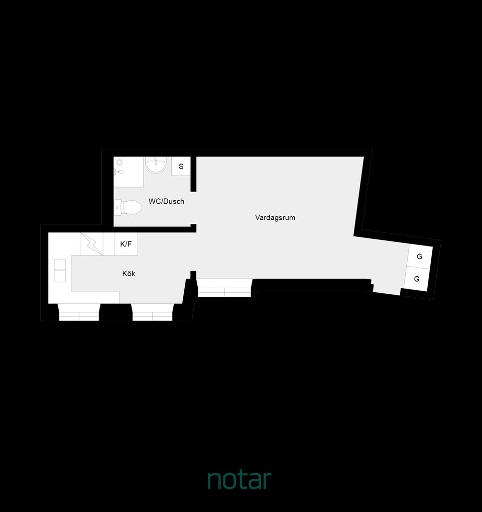 Bostadsrätt, Lilla Södergatan 17F, Lund - Centrum, Lund