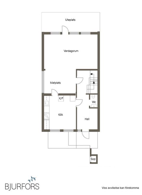 Villa, Radhus, Rosgatan 13E, Morön, Skellefteå