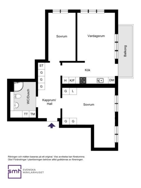 Bostadsrätt, Styresman Sanders väg 4, Bromma / Beckomberga, Stockholm