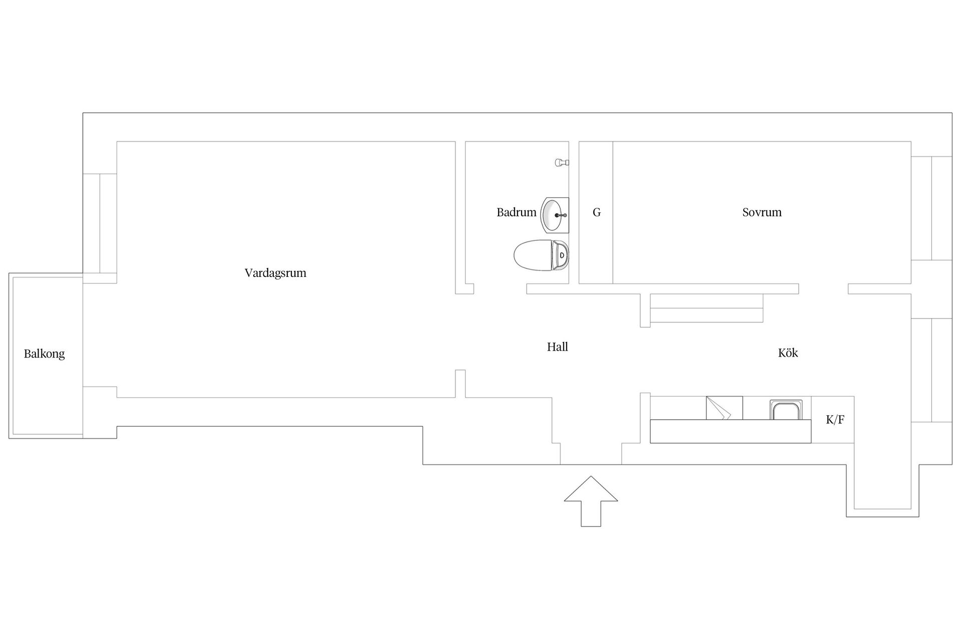 Bostadsrätt, Lilla bergaliden 5, Helsingborg - Centrum, Helsingborg