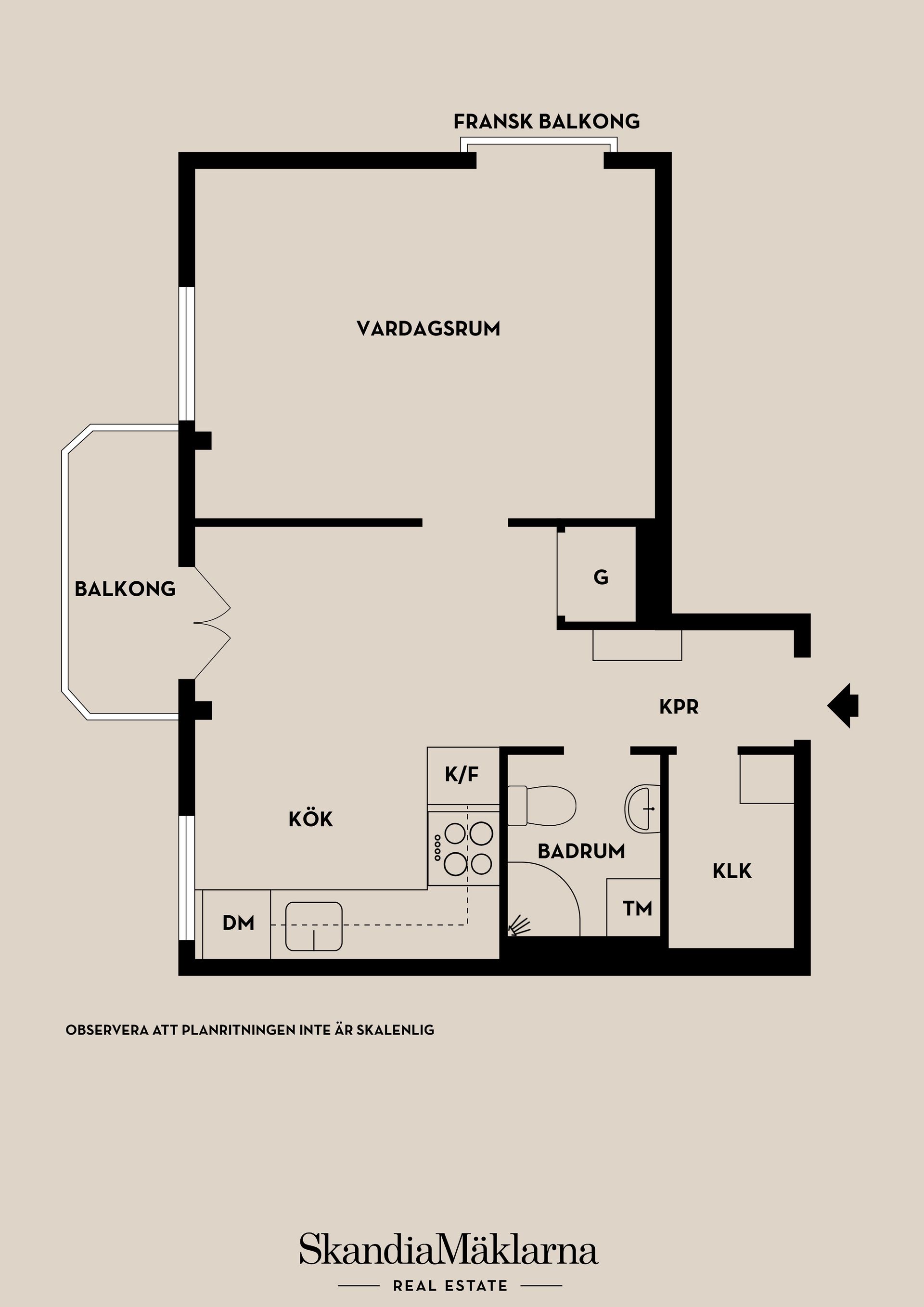 Bostadsrätt, Tulegatan 70, Vån 3/3, Centrala Sundbyberg, Sundbyberg