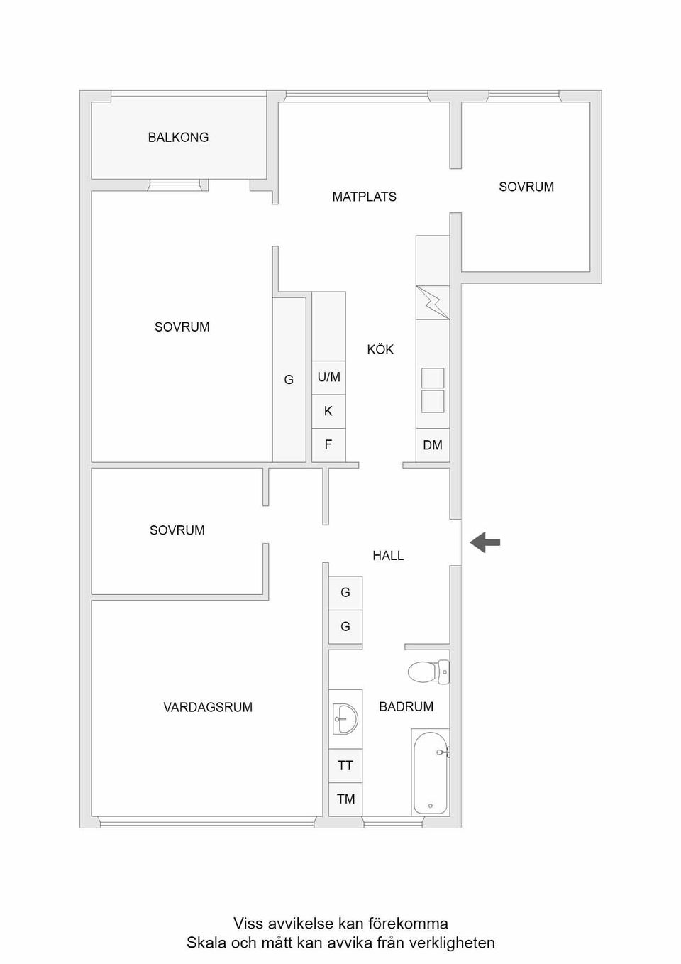 Bostadsrätt, Ekholmsvägen 86B, Ekholmen, Linköping