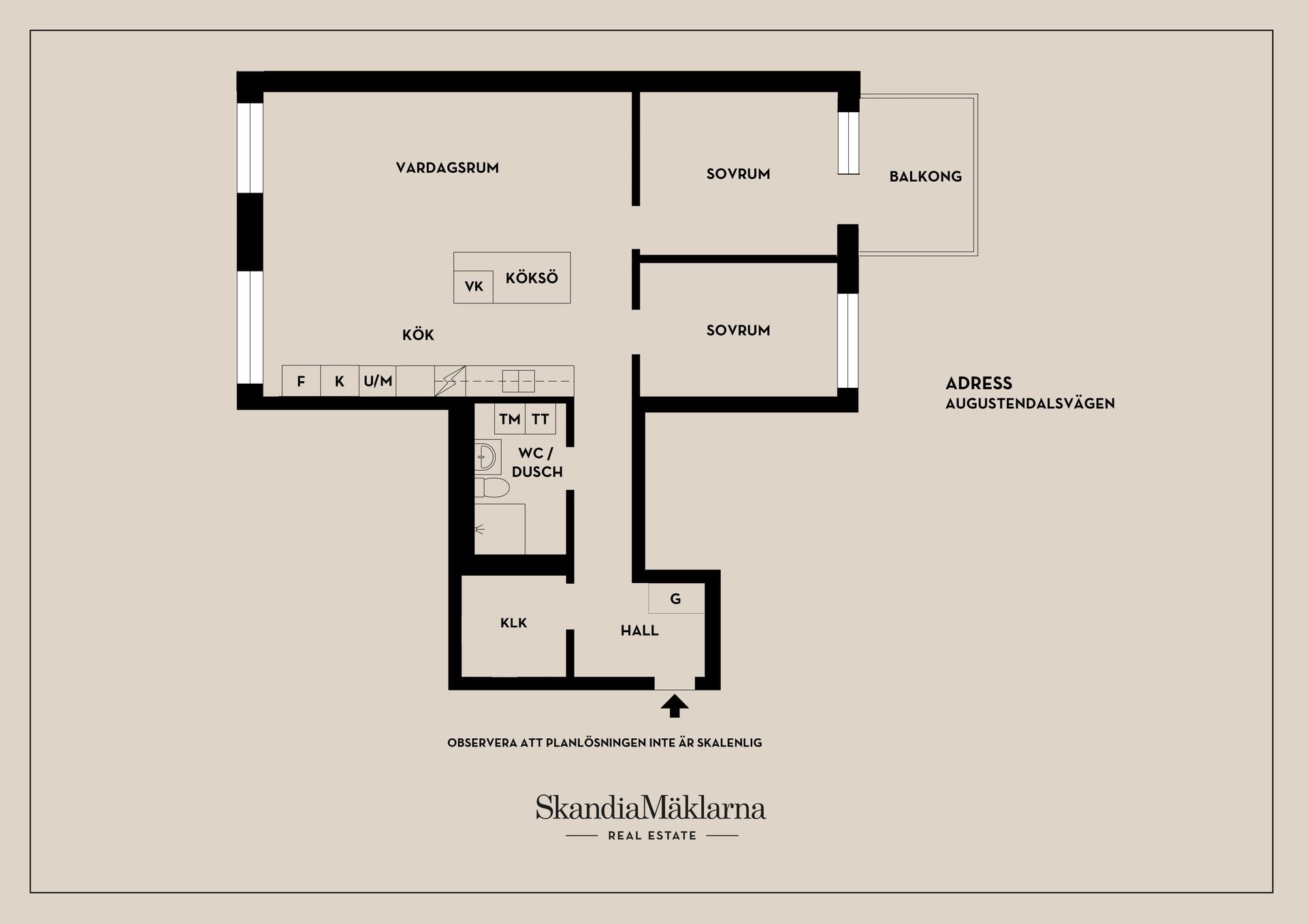 Bostadsrätt, Augustendalsvägen 21, Nacka Strand, Nacka