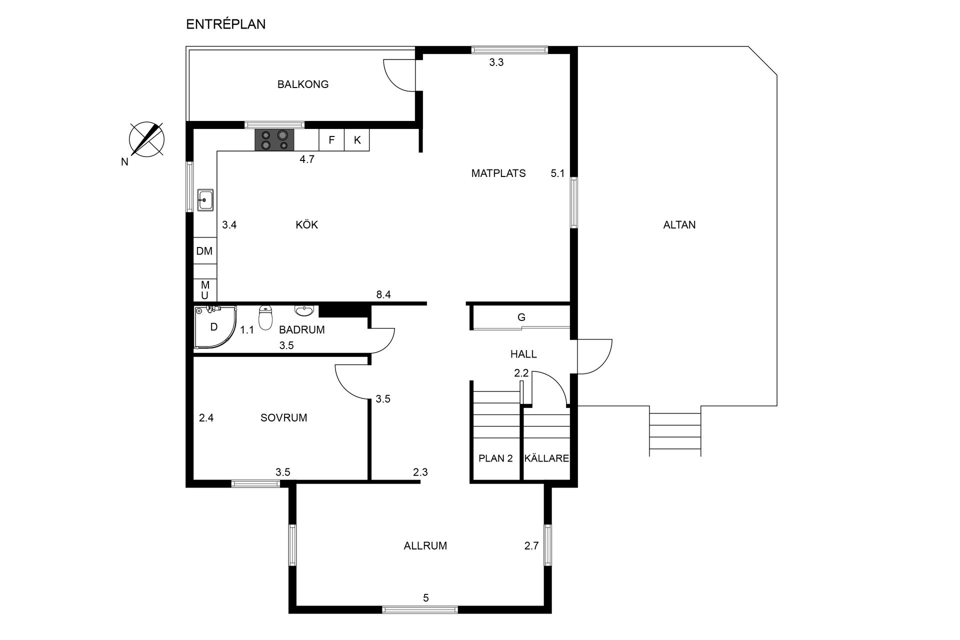 Villa, Katrinedalsvägen 36, Blåsut, Vänersborg