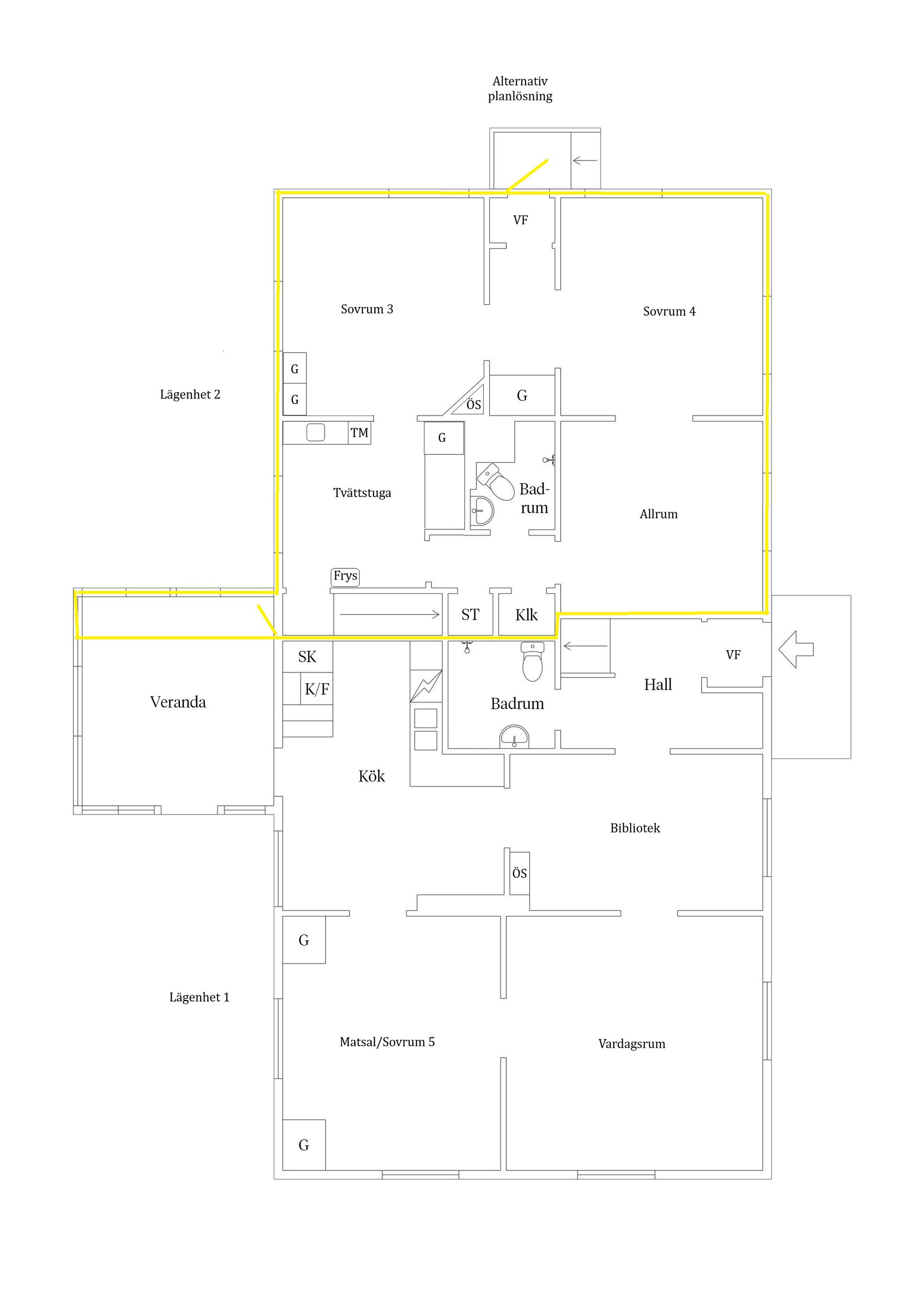 Villa, Byvägen 6, Ugglarp, Falkenberg