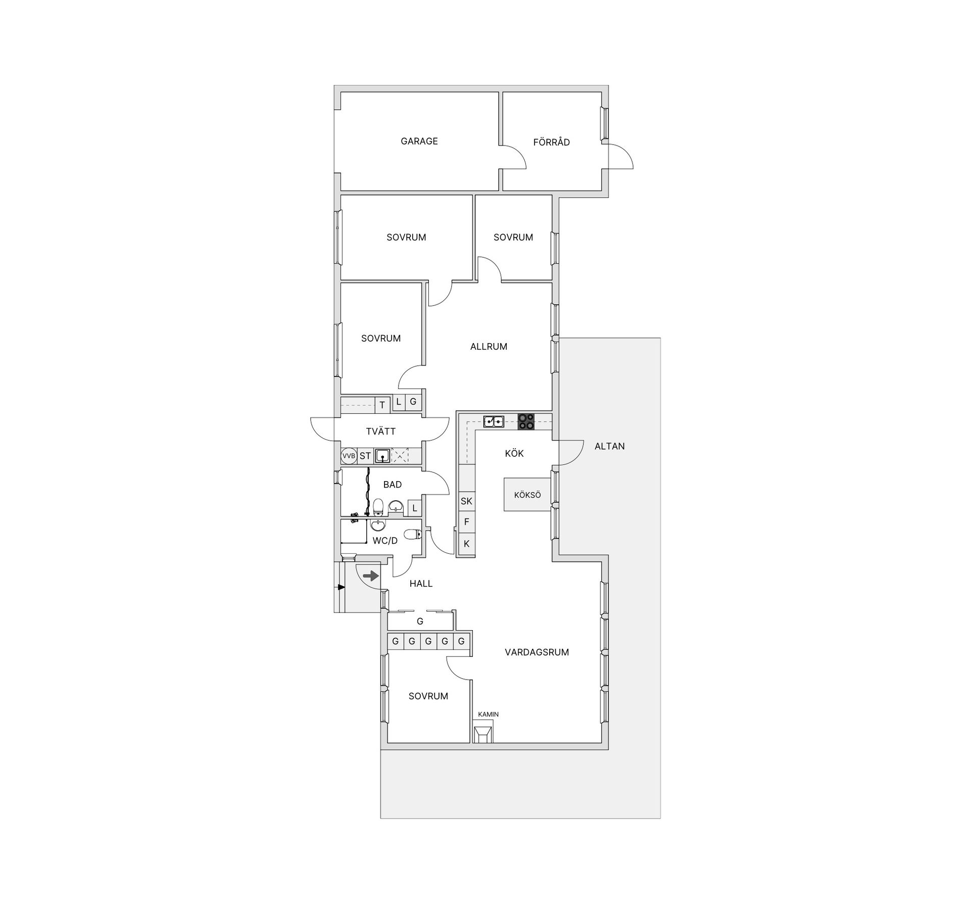 Villa, Lindalsvägen 20B, Hanviken/Trollbäcken, Tyresö