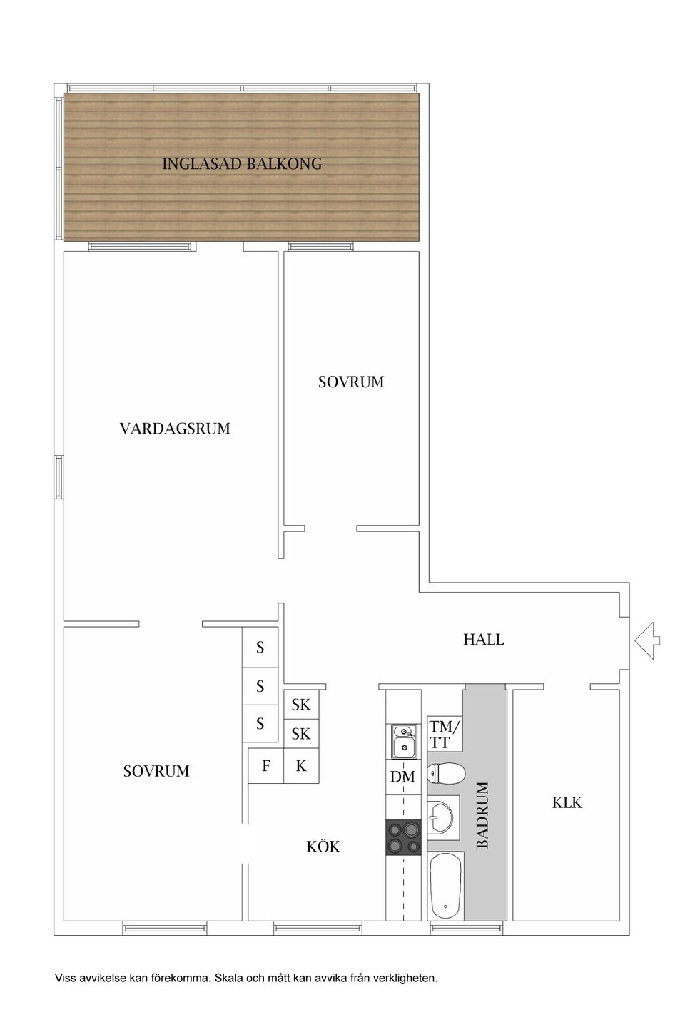 Bostadsrätt, Jonsavägen 16, Arvidstorp, Falkenberg