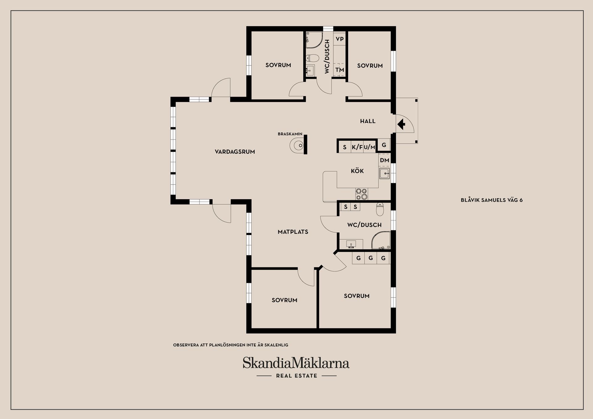 Villa, Blåvik Samuels väg 6, Boxholm