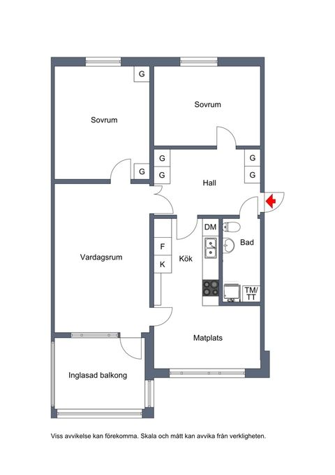 Bostadsrätt, Burströmsvägen 118, Burströmska Gärdan, Luleå