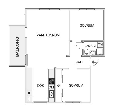 Bostadsrätt, Fältjägarvägen 38B, Brännan, Skellefteå