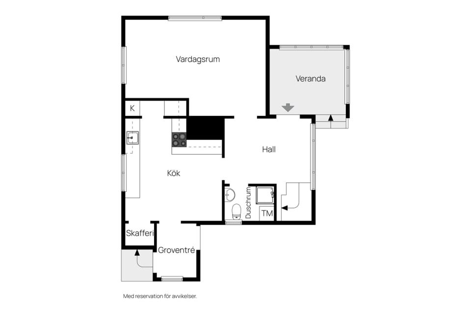 Villa, Ryda Stora Attorp 11, Ryda, Vara