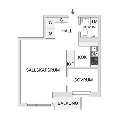 Bostadsrätt, Norrtullsgatan 9, Vasastan Odenplan, Stockholm