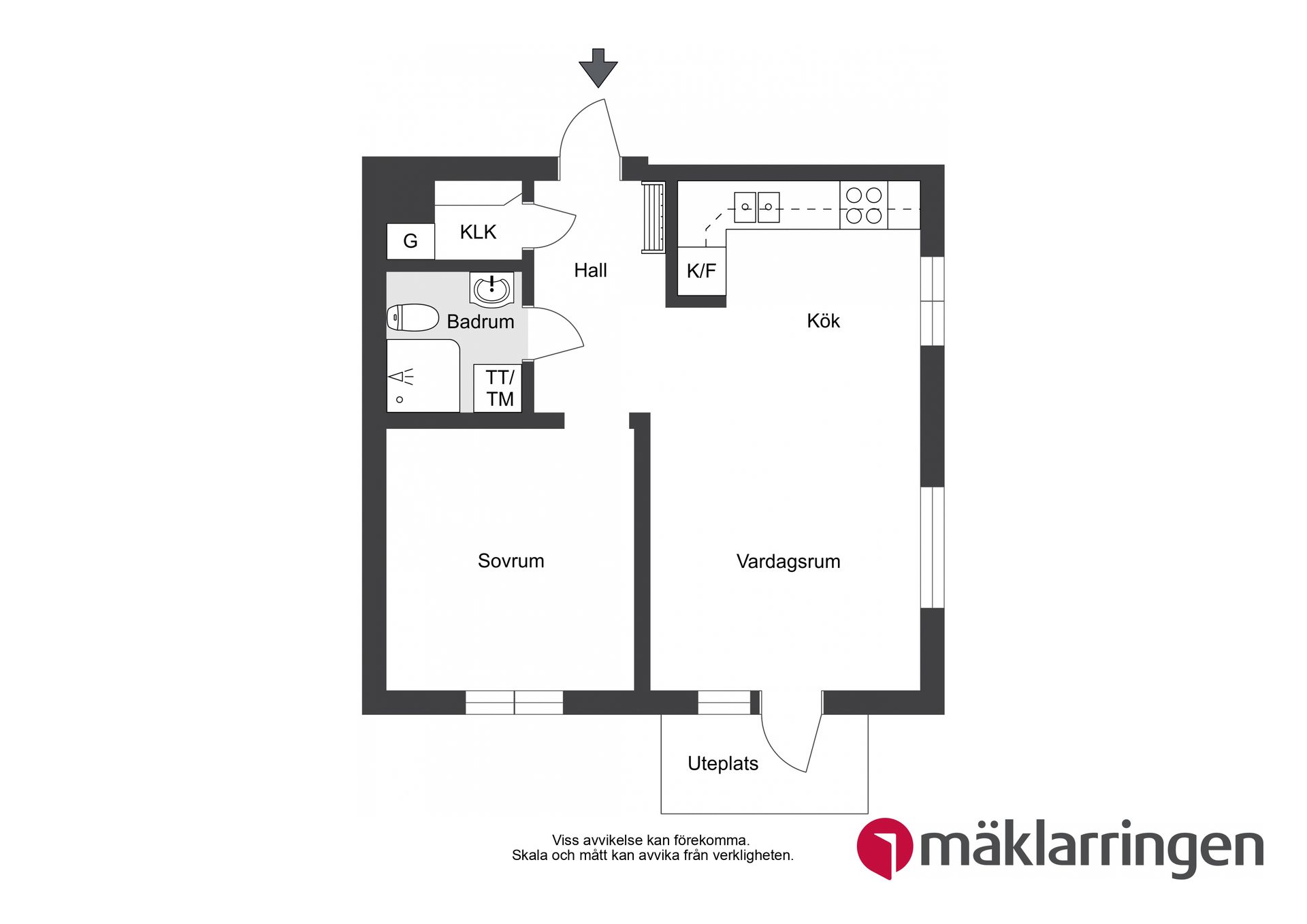 Bostadsrätt, Avstyckningsgränd 10C, Viksjö, Järfälla