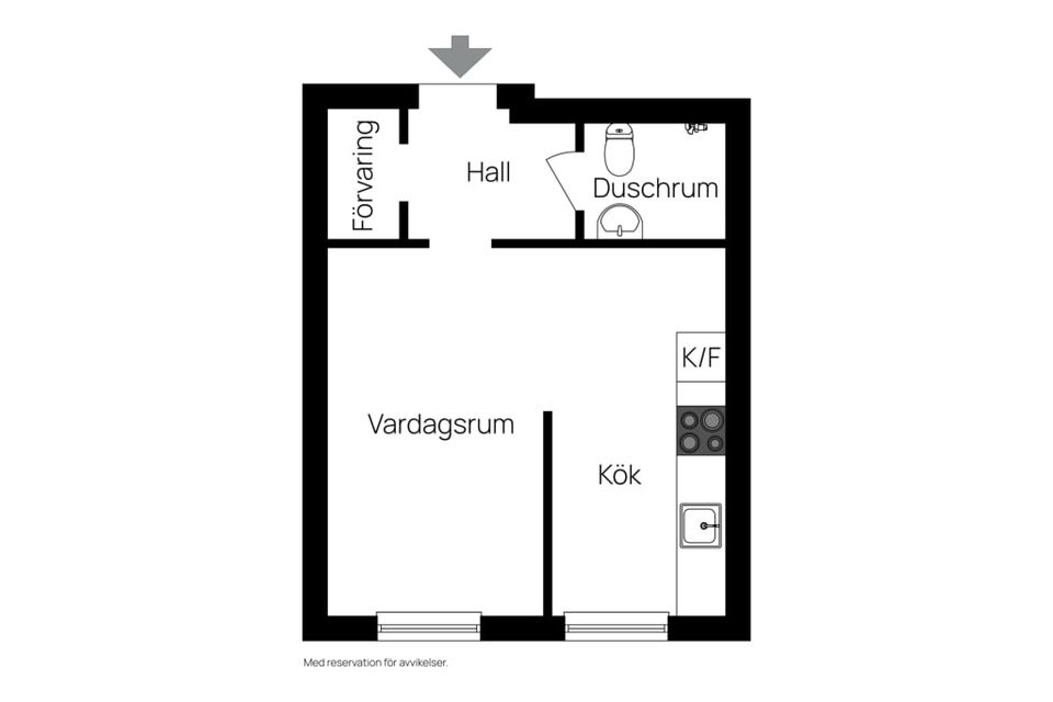 Bostadsrätt, Fredsdalsgatan 2 A, Simrishamn