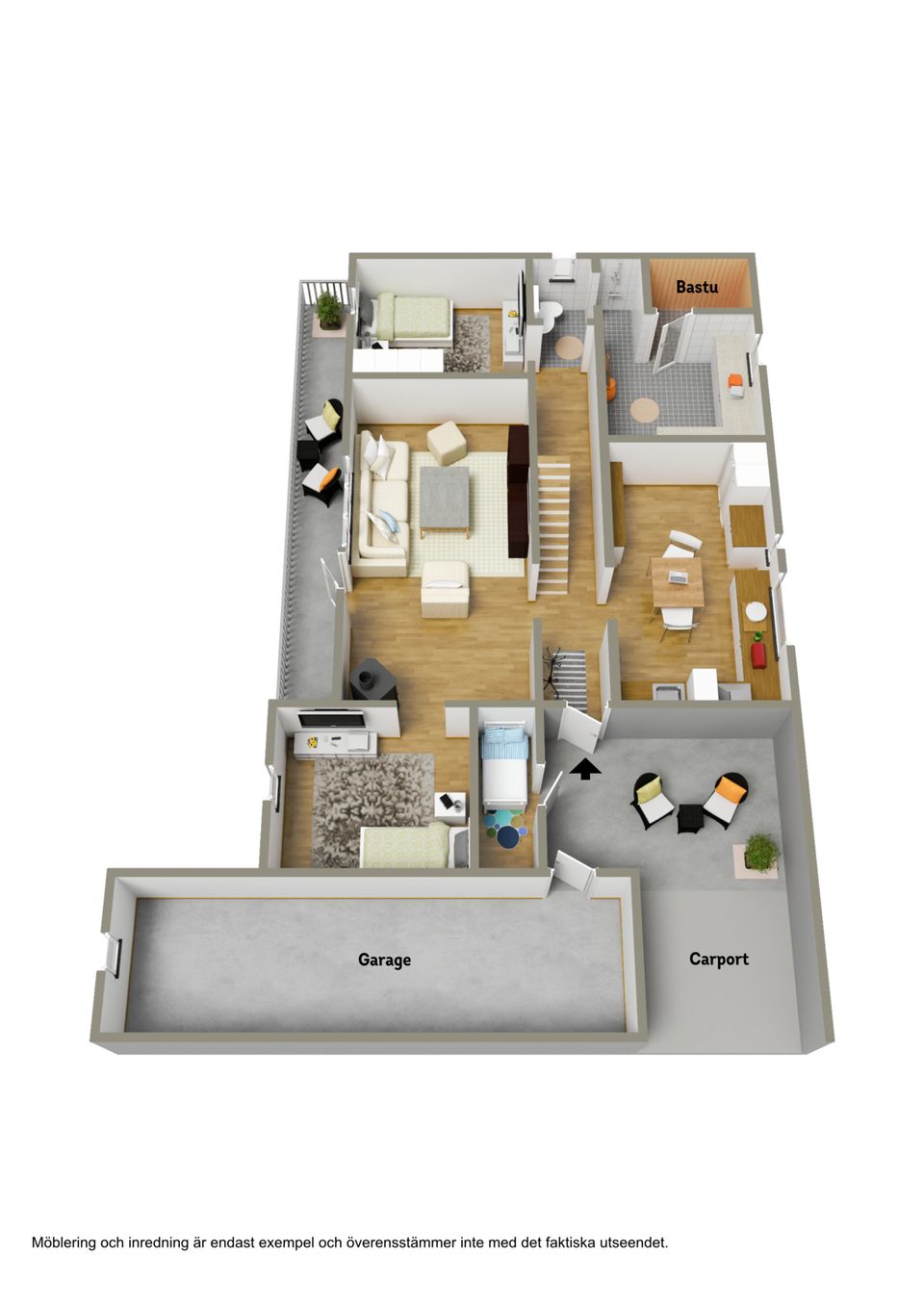 Villa, Sämjegatan 11, Öjebyn, Piteå