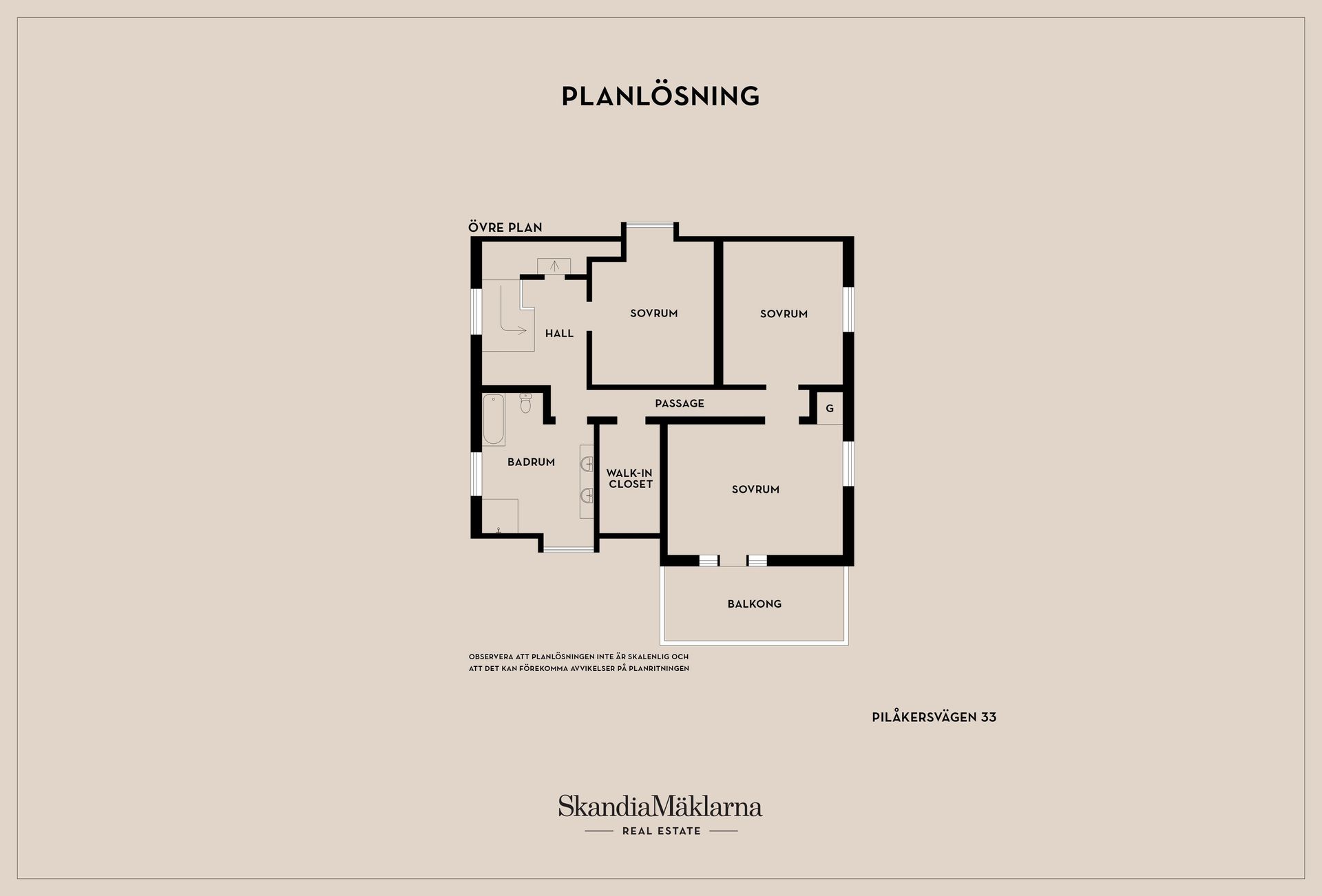 Villa, Pilåkersvägen 33, Solbacken, Malmö