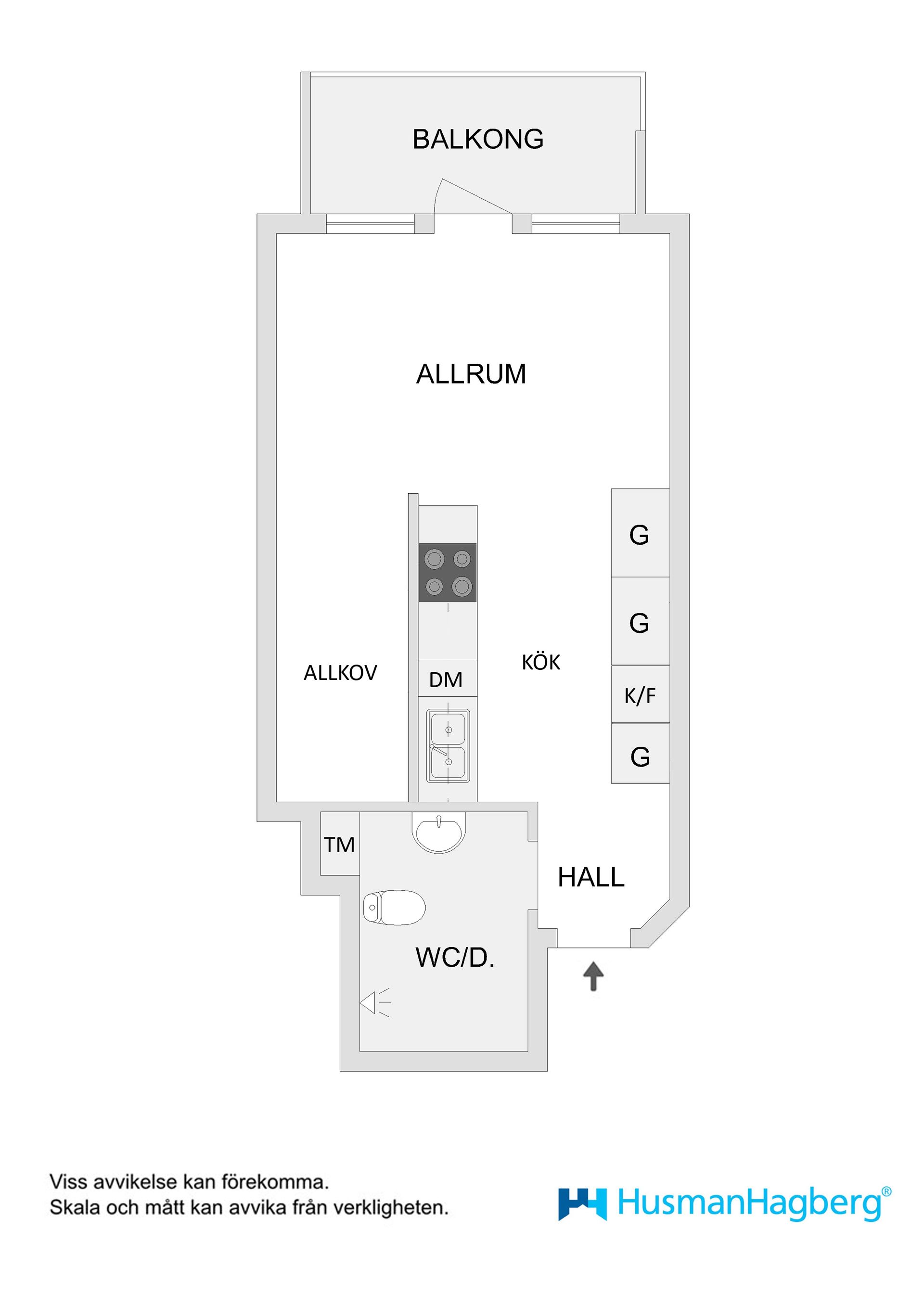 Bostadsrätt, Kvarnvägen 11, Väst På Stan, Umeå
