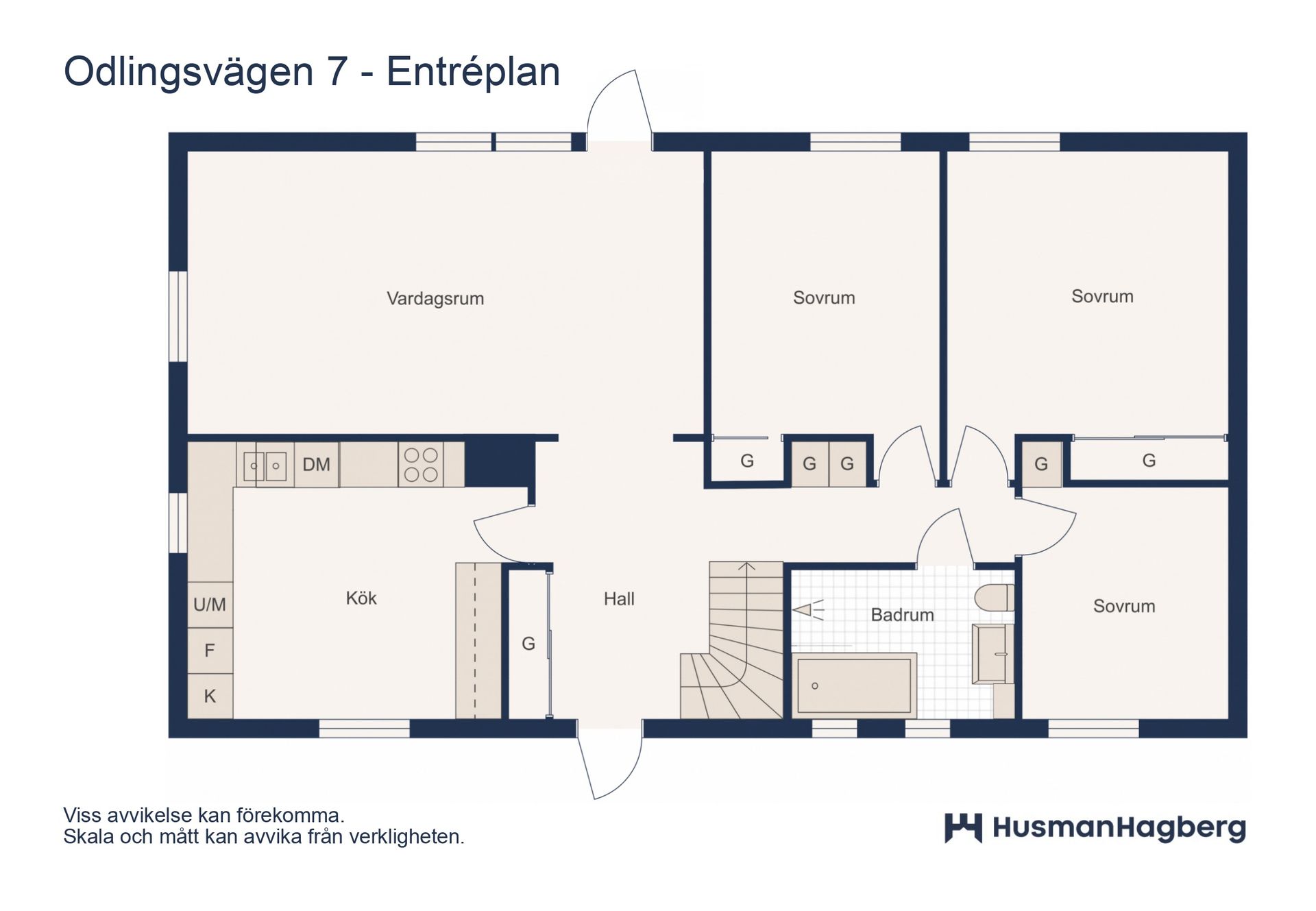 Villa, Odlingsvägen 7, Bålsta Uppåkra, Håbo