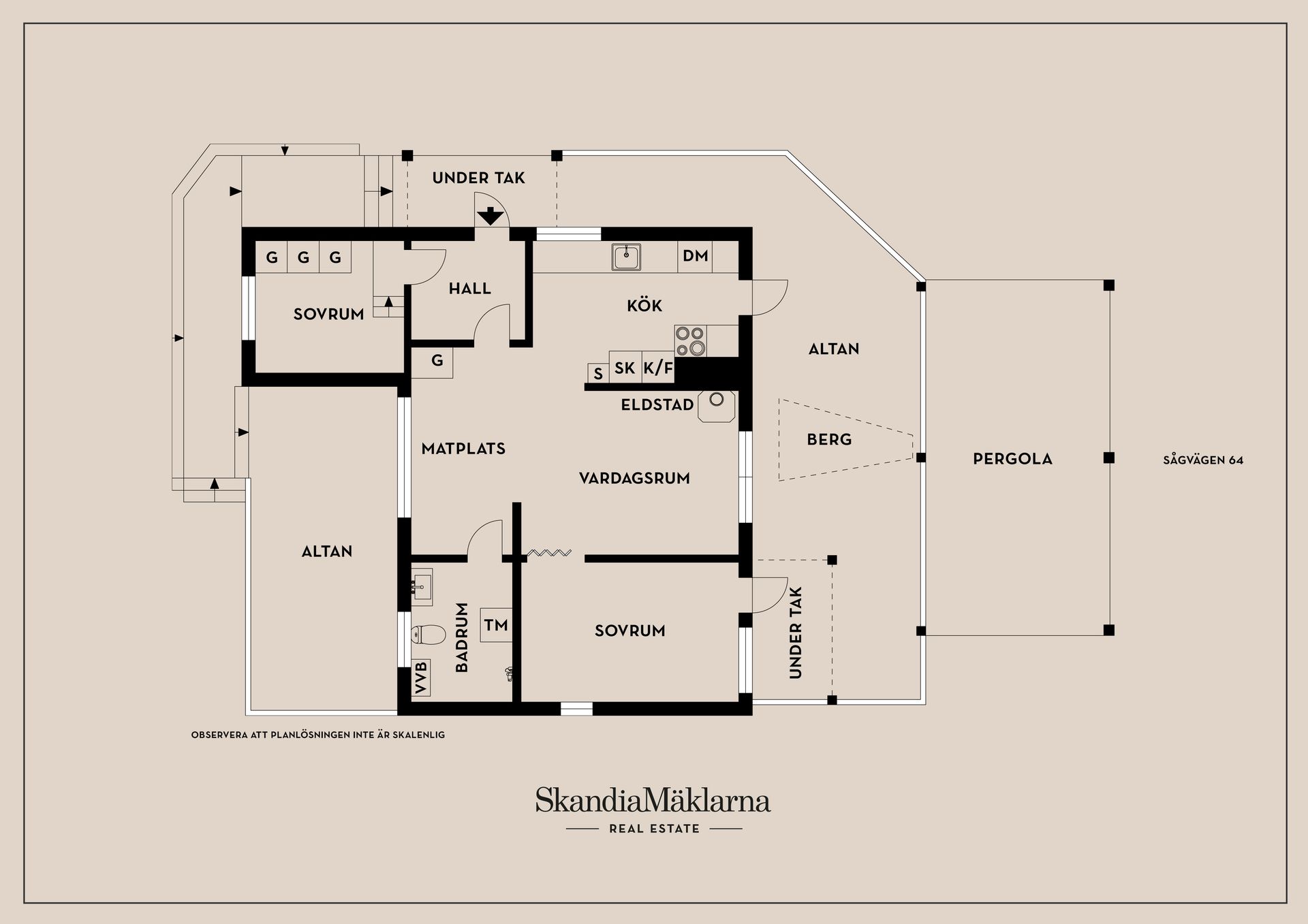 Fritidshus, Sågvägen 64, Sågarholmen, Linköping
