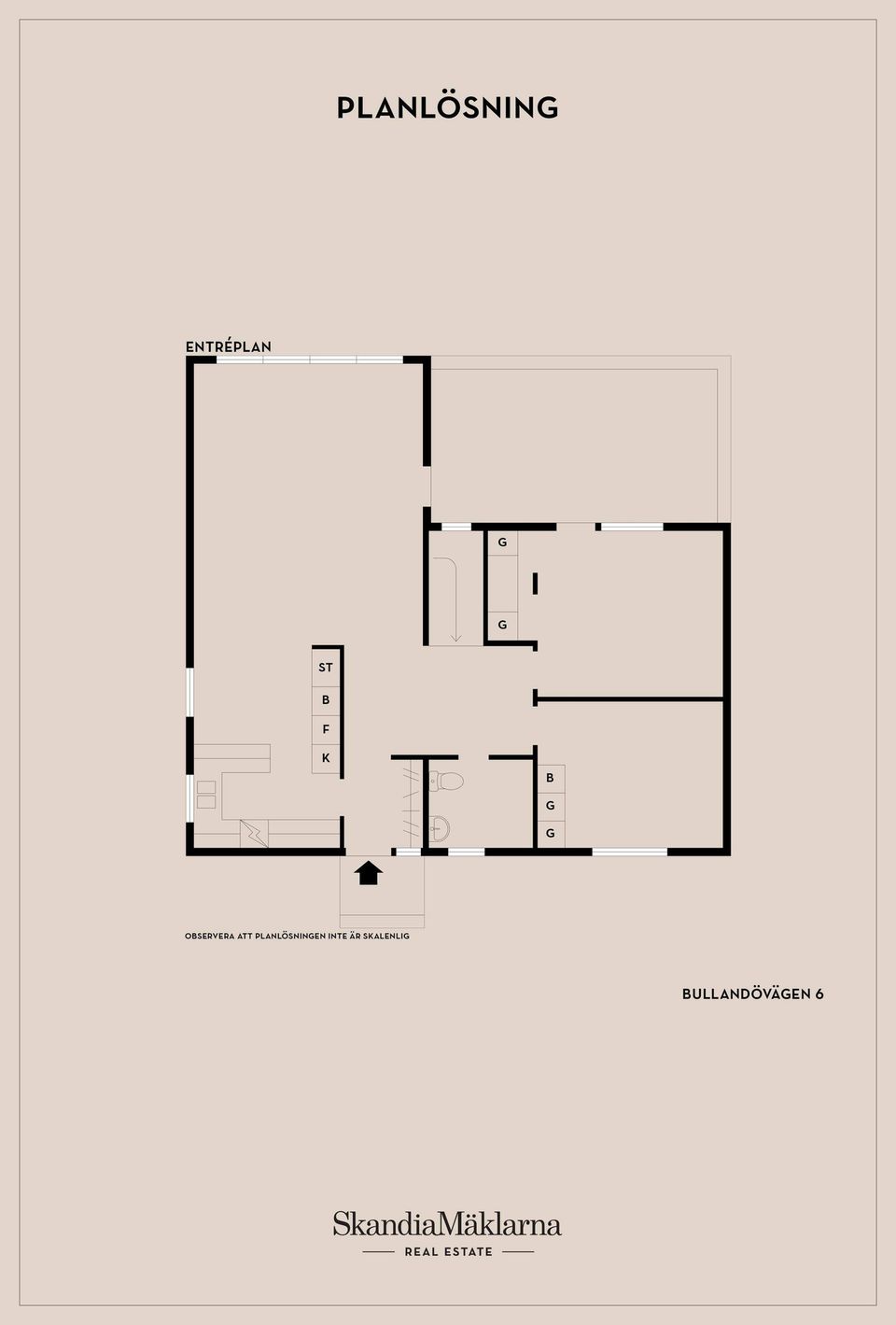 Villa, Bullandövägen 6, Älvsala, Värmdö