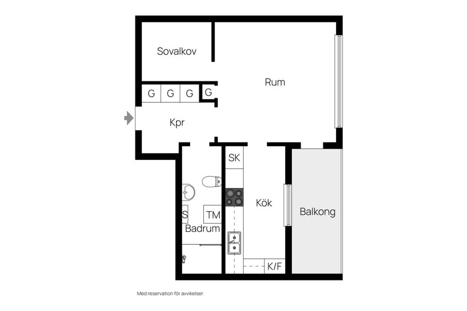 Bostadsrätt, Leopoldsgatan 34, Nyby, Uppsala