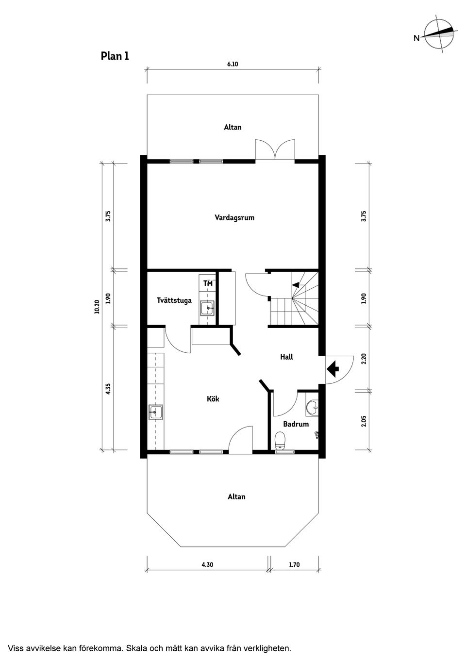 Radhus, Kamomillvägen 10, Hammerö, Kungsbacka