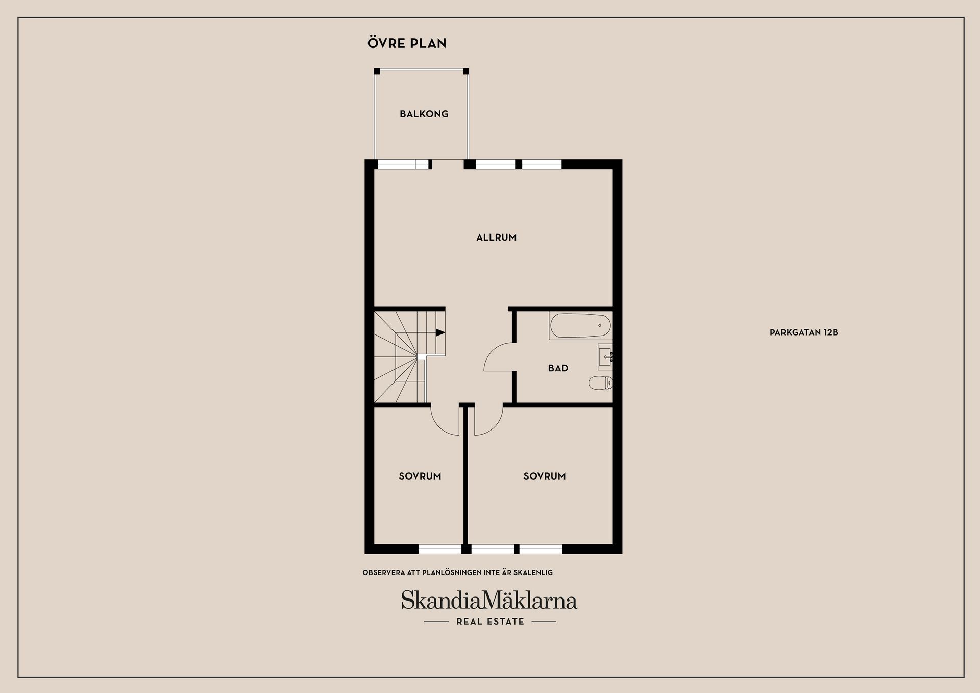Radhus, Parkgatan 12B, Mjölby