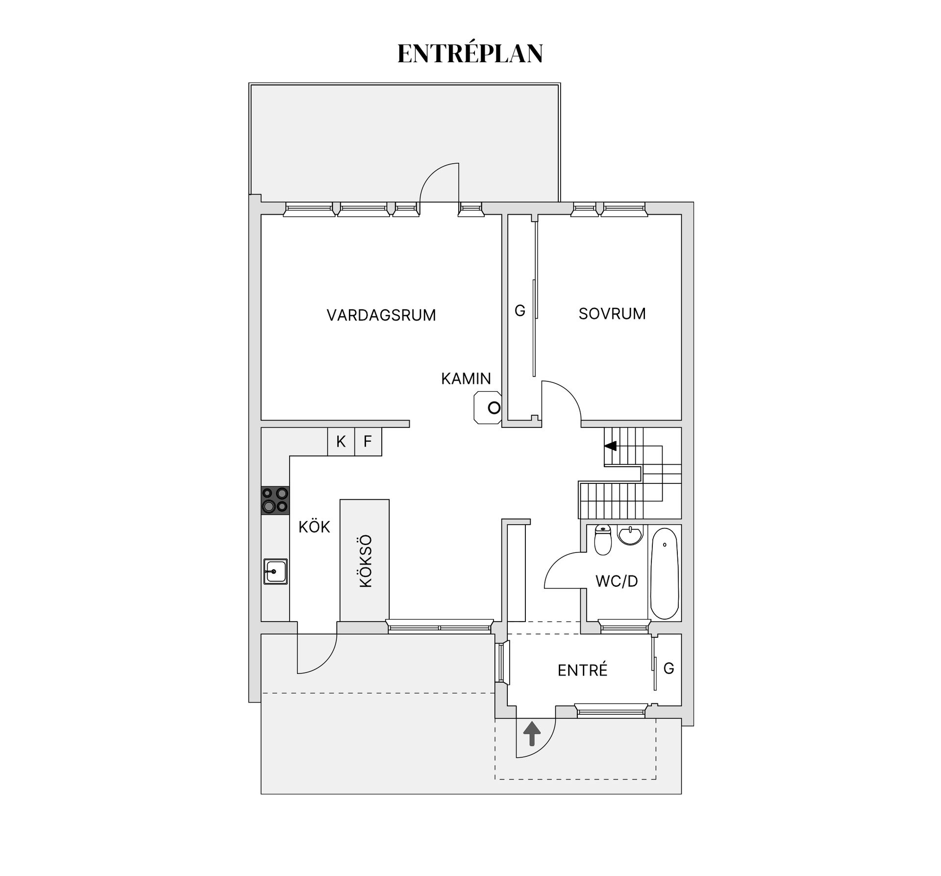 Villa, Breda vägen 54, Enebyberg, Danderyd