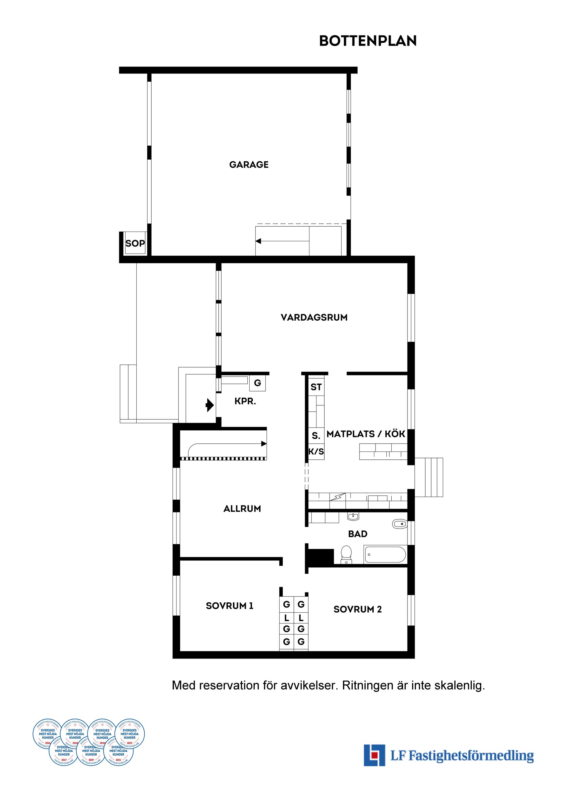 Villa, Piongatan 4, Nossebro, Essunga