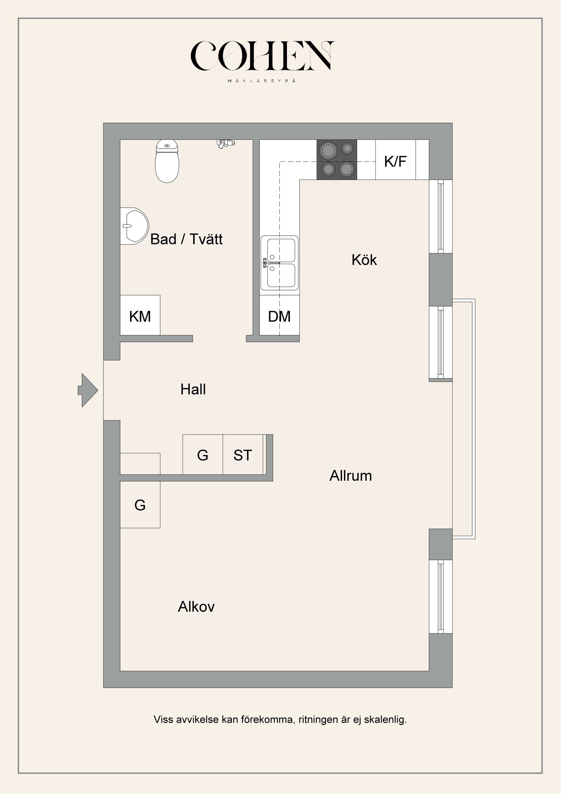 Bostadsrätt, Sturegatan 1, Luthagen, Uppsala